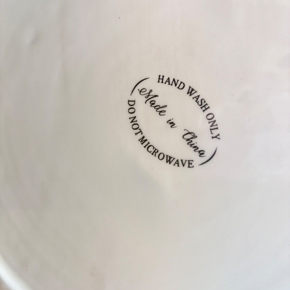 Gingerbread House Bowl Ceramic Hand Painted Holiday Christmas Decor Candy Dish - Picture 8 of 8